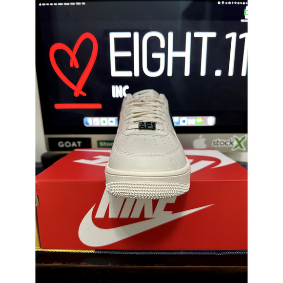 NEW MEN'S SIZE 11.5 Nike Air Force 1 Low SP x AMBUSH Phantom Black DV3464-002 - Picture 3 of 6